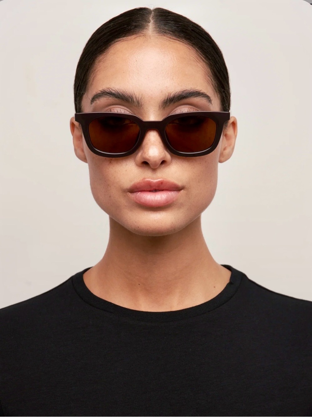 OTRA EYEWARE  Chocolate Sunglasses In Nia - Picture 2 of 14